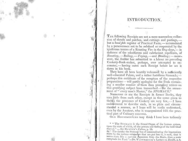 The Cook's Oracle, sheet 001