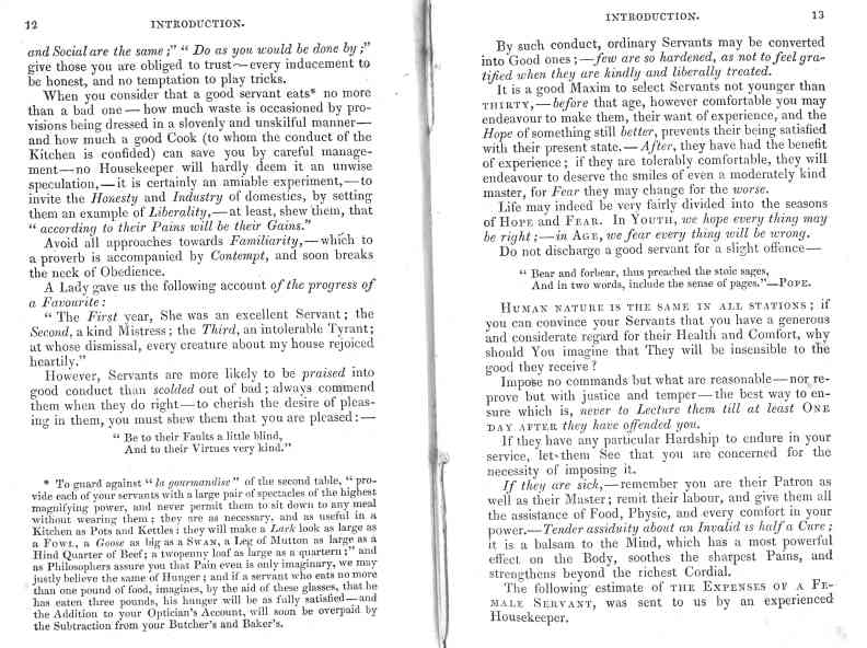 The Cook's Oracle, sheet 007