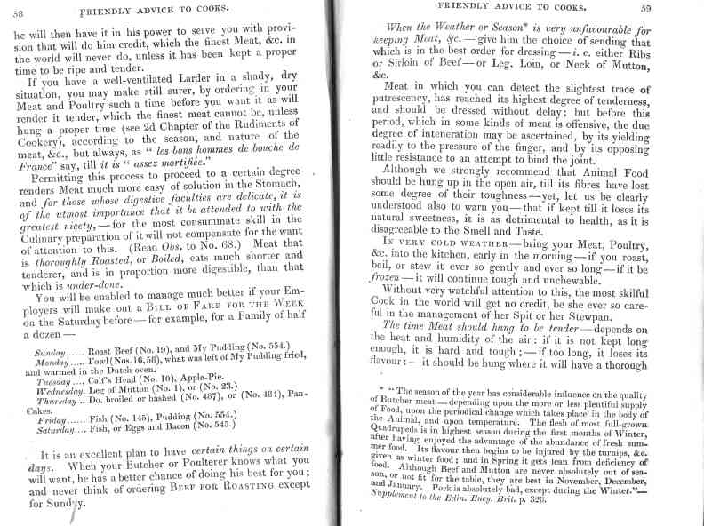 The Cook's Oracle, sheet 030