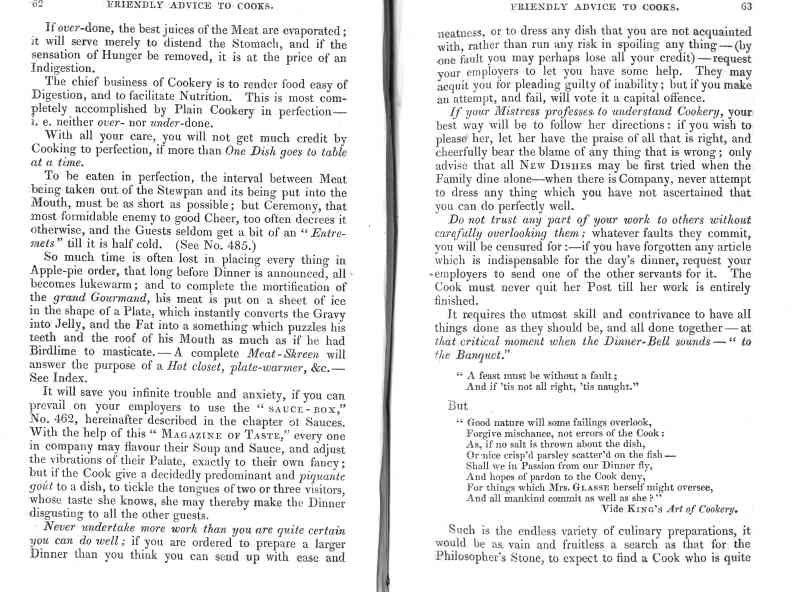 The Cook's Oracle, sheet 032