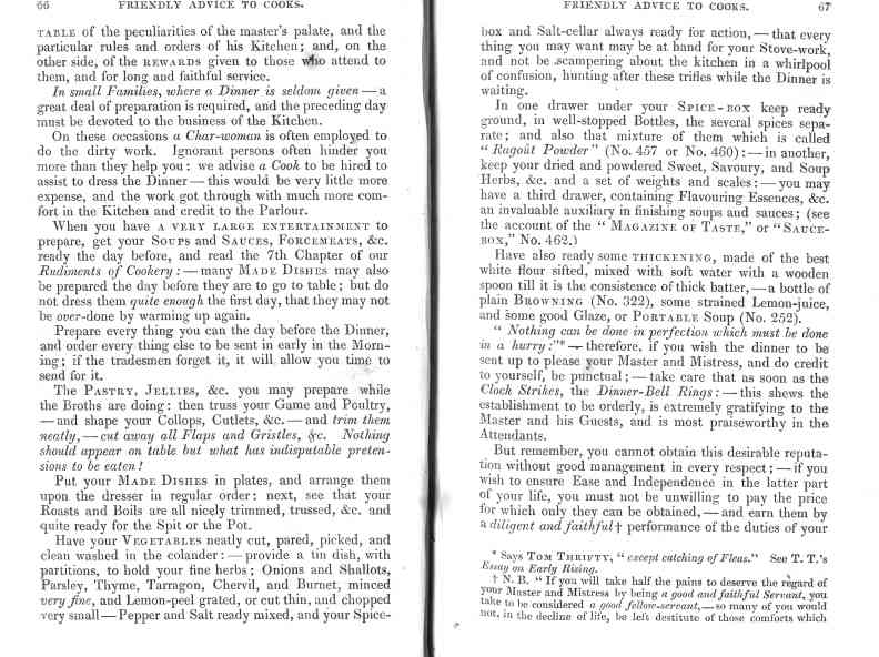 The Cook's Oracle, sheet 034