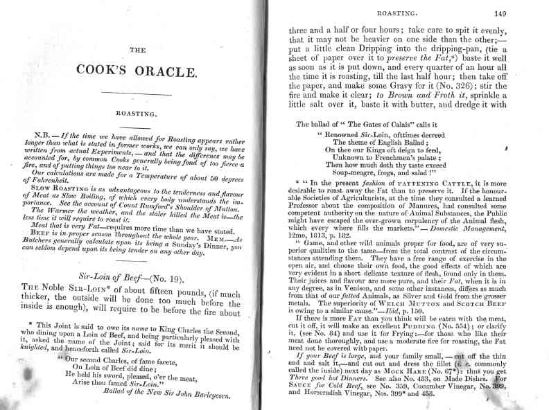 The Cook's Oracle, sheet 075