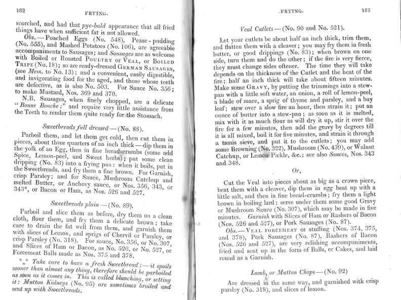 The Cook's Oracle, sheet 092