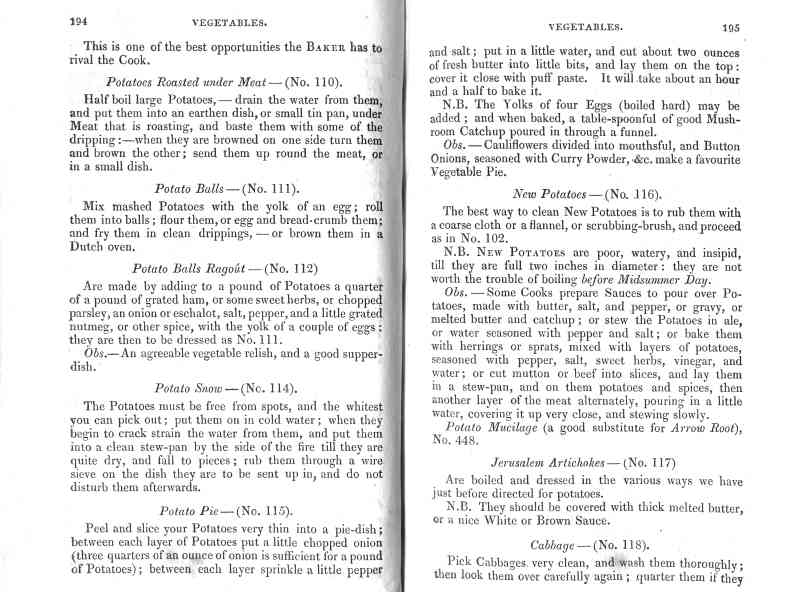 The Cook's Oracle, sheet 098