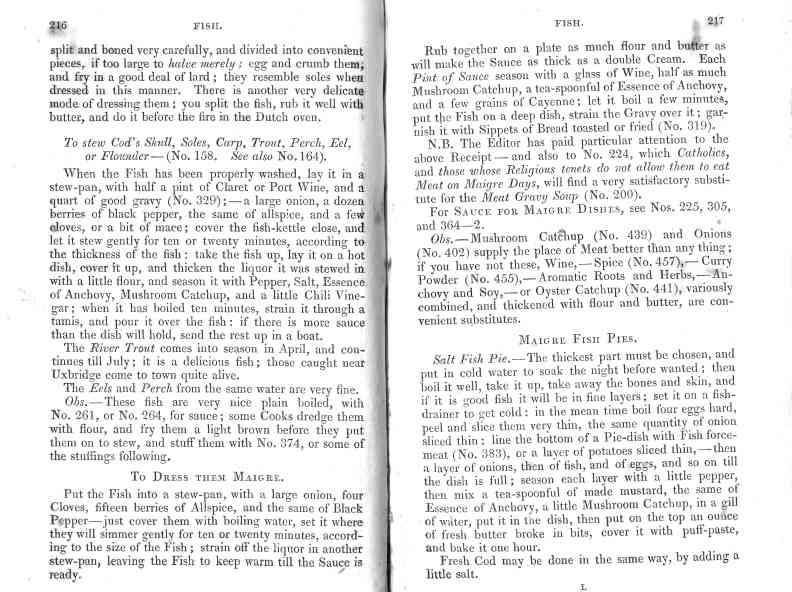 The Cook's Oracle, sheet 109