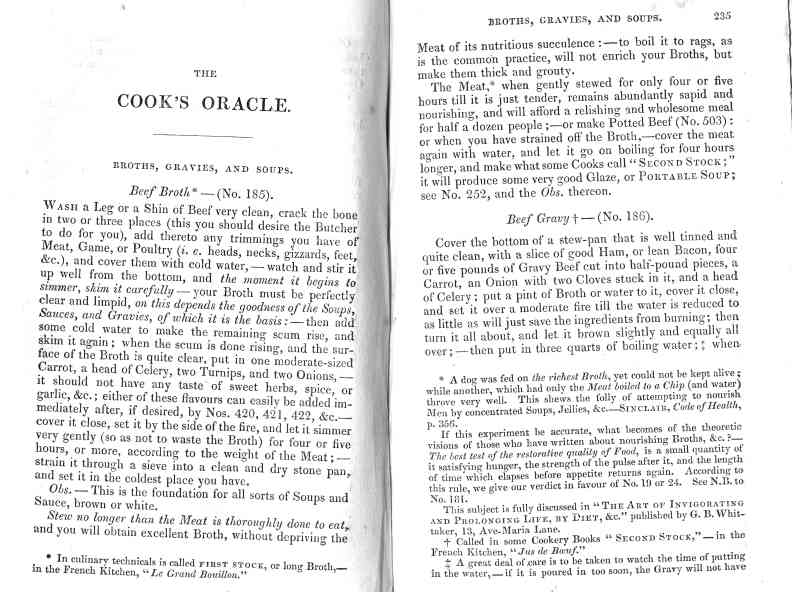 The Cook's Oracle, sheet 118