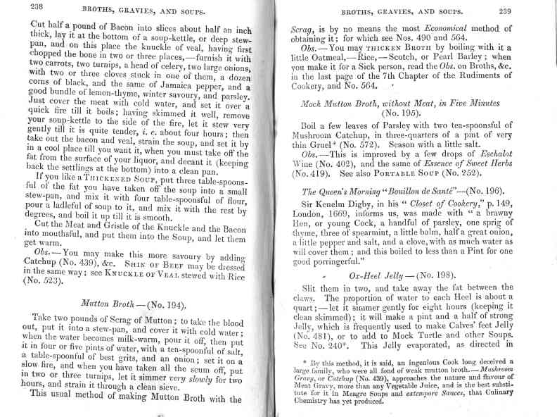 The Cook's Oracle, sheet 120