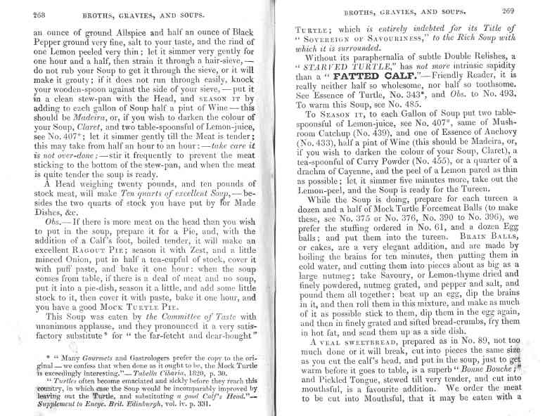 The Cook's Oracle, sheet 135