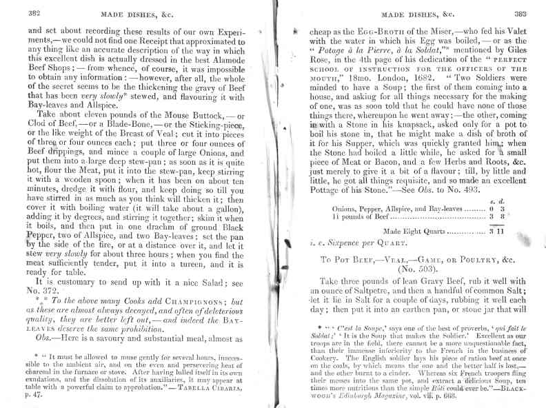 The Cook's Oracle, sheet 192