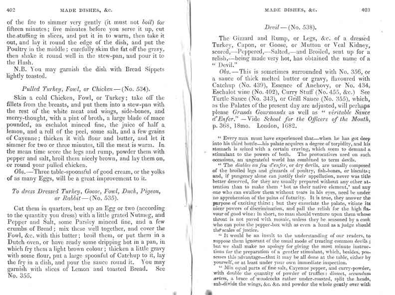 The Cook's Oracle, sheet 202