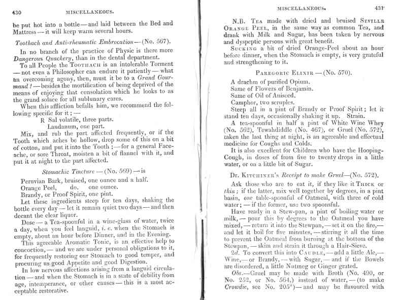 The Cook's Oracle, sheet 216