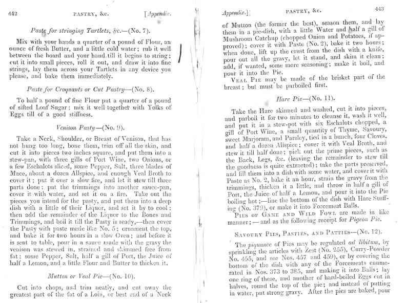 The Cook's Oracle, sheet 222