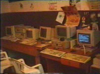 Terminals at the FreakNet MediaLab in 1998