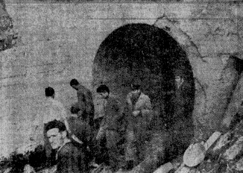 Imbocco della galleria